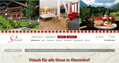 Desktop Screenshot of hotel-schwand.de